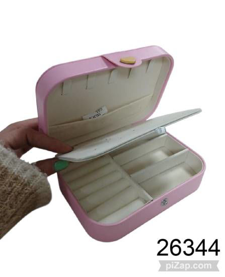 Imagen de CAJA ORGANIZADORA DE BIJOU 16X11CM ROSA 5.26